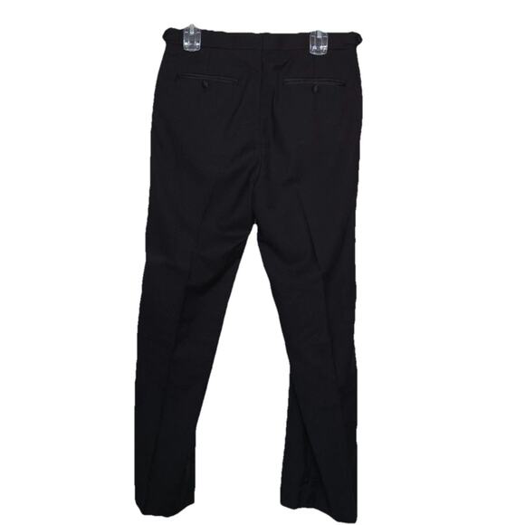 DOBELL Tuxedo Tux Black Full Suit 40R Wool Notch Lapel With Bag - Picture 4 of 14